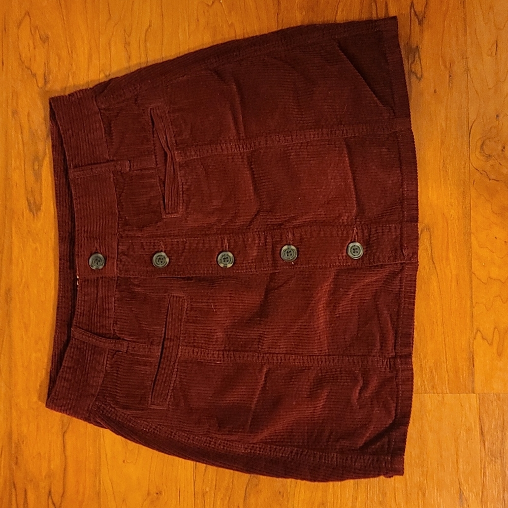 High Rise A-Line Skirt
